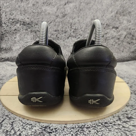 Kuru Kivi Black Slip On Loafer Comfort Leather Casual Shoes Women's Size 8.5 W - Picture 7 of 9